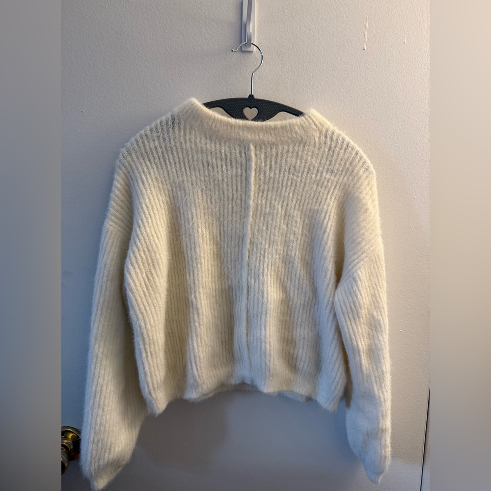 Cozy White Sweater